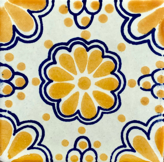 Lace Azul Y Amarillo