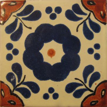 Hacienda Azul Y Terracotta